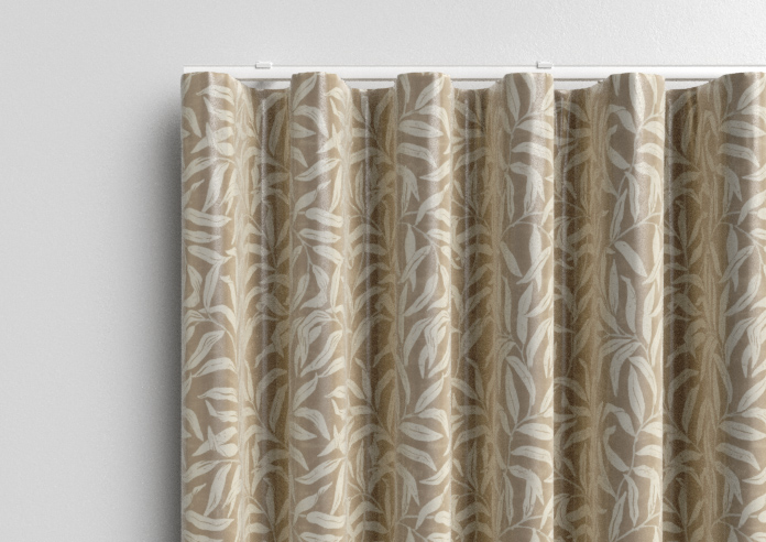 Trailing Vines, Vintage Brown - Made to Measure Curtains - Image 13